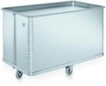ZARGES | Federbodenwagen | Aluminium eloxiert | 2 Lenk- | 2 Bockrollen