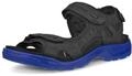 ECCO Herren Yucatan Sport Sandale, Black Nubuk/Virtual, 10-10.5