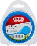 Oregon Runder M&auml;hfaden 1,7 mm, Blau, F&uuml;r Gras, Unkraut, Rasen und Blumenbeete,