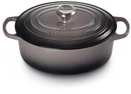 Le Creuset Signature Gusseisen-Br&auml;ter mit Deckel, &Oslash; 29 cm, Oval, F&uuml;r alle