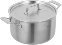 KUHN RIKON CULINARY FIVEPLY Kochtopf, 5-lagig, Induktion, Edelstahl, unbeschichtet,