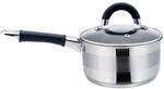 Kochtopf mit Deckel und Griff 2L 18cm KH-1256 Edelstahl