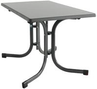 MFG Bistrotisch klappbar, Schieferoptik, 115 x 70 cm, Rechteckig, Anthrazit, f&uuml;r
