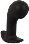 Anos Big Head Analplug, Schwarz, 9,5 cm
