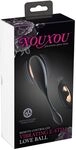 Xouxou Vibrator, Schwarz, 18,6 cm