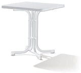 Sieger 131/W Boulevard-Klapptisch mit mecalit-Pro-Platte 70 x 70 cm,...