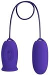 Pretty Love Daisy-Youth 2 in 1 Klitorislecker und vibrierendes Ei, Lila,...