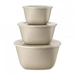 Koziol Connect Box Stockholm 3er Set Nature Desert Sand