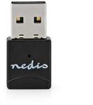 NEDIS Netzwerk-Dongle - Wi-Fi - AC600-2.4/5 GHz (Dual Band) - USB2.0 - Wi-Fi...