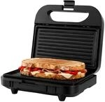 BLACK+DECKER BXSA752 - Sandwichmaker 750W | Grillplatten 21,5x12,5 cm 
