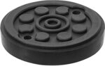 BGS 7053 | Gummiteller | f&uuml;r Hebeb&uuml;hnen | &Oslash; 120 mm
