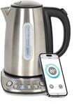 Nedis KAWK8000WIFI SmartLife Wasserkocher - Wi-Fi Steuerung - 1,7 l Edelstahl - 2200