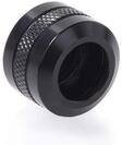Alphacool Verbindung Eiszapfen PRO 13mm HardTube Fitting G1/4 - Deep Black