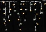 Gartenpirat Eisregen LED Lichterkette 6 m 240 LED warmwei&szlig;/kaltwei&szlig;