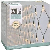 Spetebo LED Lichternetz mit 320 LED - warm wei&szlig; - Lichtervorhang f&uuml;r Innen und