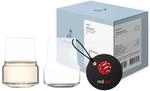 Zwiesel Glas Wei&szlig;weinbecher Level (2er Set), Weingl&auml;ser ohne Stiel f&uuml;r Wein,...