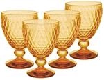 Villeroy & Boch Boston Saffron Rotweingl&auml;ser 4er Set, 310 ml, Farbige...