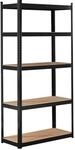 Arebos Schwerlastregal 180 x 90 x 40 cm | 875kg Tragkraft | 0,63 mm | 5...