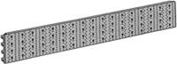 Element System 11400-00004 Heimwerker-System-Wand-Stahllochplatte 11400, 800x200, FE,