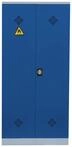 L&uuml;llmann Umweltschrank 566251 Lichtgrau/Enzianblau 1950x920x420mm