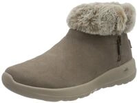 Skechers On The Go Joy-Savvy 144003-DKTP, Womens winter boots,boots, brown, 38 EU