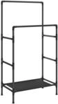 SONGMICS Kleiderst&auml;nder, Garderobenst&auml;nder aus Metall, mit 2 Kleiderstangen, 1