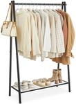 SONGMICS Kleiderst&auml;nder, Garderobe, Garderobenst&auml;nder, Kleiderablage, Stahlrahmen,