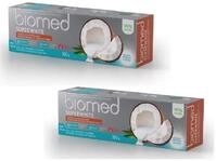 BIOMED Super White Fluoridfreie Coconut Oil Toothpaste, 99% Natural Ingredients,