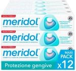 meridol Zahnpasta Zahnfleischschutz 12 Packungen &agrave; 75 ml | Bek&auml;mpft