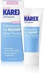 Baby KAREX Zahnpasta - 1 x 50 ml - Der ideale Einstieg ins Z&auml;hneputzen - F&uuml;r Babys