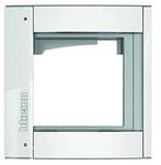 Legrand Abdeckrahmen 1 Modul inklusiveModultr&auml;ger Sfera, Aluminium Allwhite,...