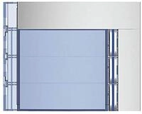 bticino, Frontblende Ruftasten-Modul Sfera New mit 3 Ruftasten Allmetal, SFERA