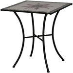 Siena Garden 875352 Tisch Stella, 64x64x71cm, Gestell: Stahl, pulverbeschichtet in