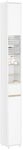 SoBuy Badezimmerschrank Hochschrank Schmal Badschrank f&uuml;r kleine B&auml;der mit