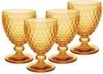 Villeroy & Boch Boston Saffron Wassergl&auml;ser 4er Set, 400 ml, Farbige...
