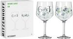 RITZENHOFF 3881001 Gin-Glas 700 ml - 2er-Set - Serie Botanic Lights - 2 Kelche mit