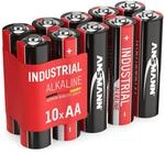 ANSMANN Industrial Alkaline Batterie Mignon AA LR6 Longlife Alkalibatterie