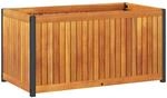 vidaXL Pflanzk&uuml;bel, Blumenk&uuml;bel mit Latten-Design, Blumenkasten f&uuml;r Terrasse