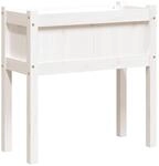 vidaXL Pflanzk&uuml;bel, Rechteckig Blumenk&uuml;bel mit Beinen, Pflanzkasten &Uuml;bertopf...