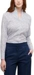 ETERNA Female Hemdbluse Bedruckt Regular FIT 42_D_1/1, 1/1, Off-White