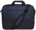 Trust Lisboa Laptoptasche 16 Zoll, Umh&auml;ngetasche Herren Damen mit Trolley-Gurt,