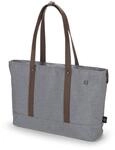 Dicota Shopper Eco Motion Tasche, grau, bis 35.8cm (14.1 Zoll)