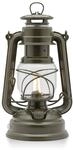Feuerhand LED Laterne Baby Special 276 Olive - Ideal f&uuml;r Wohnzimmer, Balkon oder