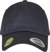 Flexfit Low Profile Organic Cotton Cap, darknavy, one Size