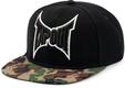 Tapout Kappe Cherokee, Black/Camo Woodland, one Size, 960032