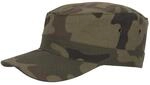 Helikon-Tex Unisex kasket - Helikon Tex Combat Cap Polycotton Ripstop PL Woodland,