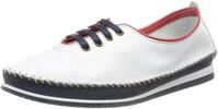 Andrea Conti 1887800 Damen Slipper Mokassins, Gr&ouml;&szlig;e:41 EU, Farbe:Wei&szlig;