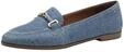 Tamaris Slipper Damen Elegant Blockabsatz blau,EU 37