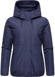 Ragwear Damen warme wasserdichte und atmungsaktive Winterjacke kurz mit flauschigem