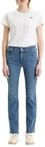 Levi's Damen Jeanshose 314 Shaping mit Stretch-Anteil, Straight Fit, Blau (Lapis